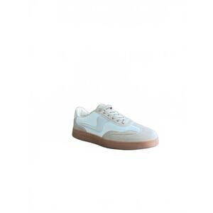 NEW LA SHEELAH women's cameron low top sneaker in beige